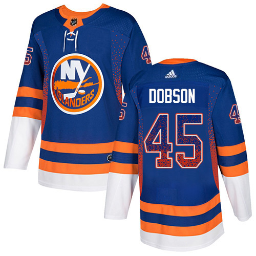 Adidas Islanders #45 Noah Dobson Royal Blue Home Authentic Drift Fashion Stitched NHL Jersey Adidas Islanders #45 Noah Dobson Royal Blue Home Authentic Drift Fashion Stitched NHL Jersey