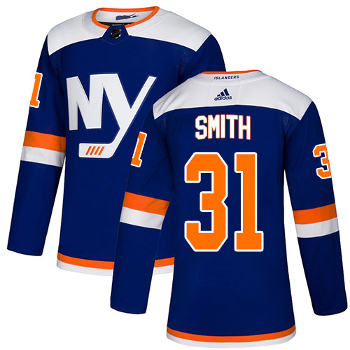 Adidas Islanders #31 Billy Smith Blue Authentic Alternate Stitched NHL Jersey Adidas Islanders #31 Billy Smith Blue Authentic Alternate Stitched NHL Jersey