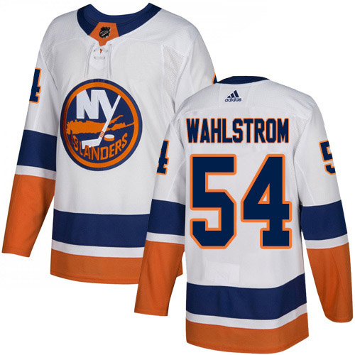 Adidas Islanders #54 Oliver Wahlstrom White Road Authentic Stitched NHL Jersey Adidas Islanders #54 Oliver Wahlstrom White Road Authentic Stitched NHL Jersey