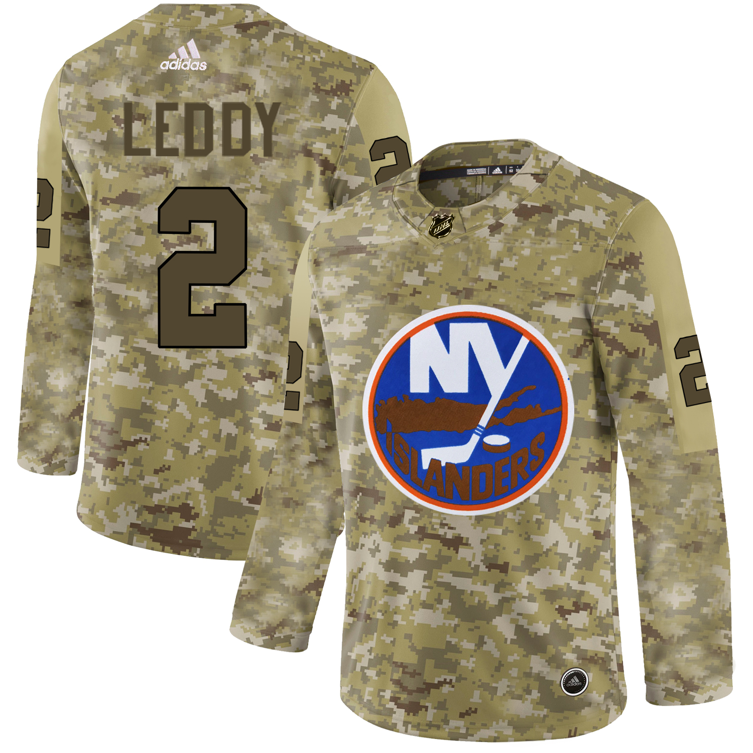 Adidas Islanders #2 Nick Leddy Camo Authentic Stitched NHL Jersey Adidas Islanders #2 Nick Leddy Camo Authentic Stitched NHL Jersey