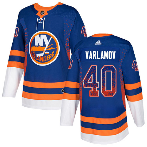 Adidas Islanders #40 Semyon Varlamov Royal Blue Home Authentic Drift Fashion Stitched NHL Jersey Adidas Islanders #40 Semyon Varlamov Royal Blue Home Authentic Drift Fashion Stitched NHL Jersey