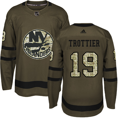 Adidas Islanders #19 Bryan Trottier Green Salute to Service Stitched NHL Jersey Adidas Islanders #19 Bryan Trottier Green Salute to Service Stitched NHL Jersey