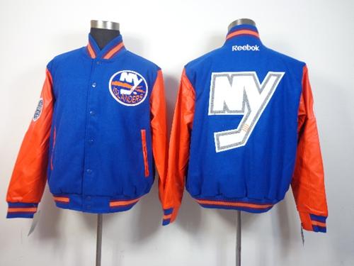 New York Islanders Blue Stadium NHL Jacket New York Islanders Blue Stadium NHL Jacket