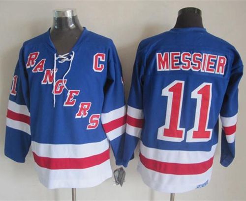 Rangers #11 Mark Messier Light Blue CCM Throwback Stitched NHL Jersey Rangers #11 Mark Messier Light Blue CCM Throwback Stitched NHL Jersey
