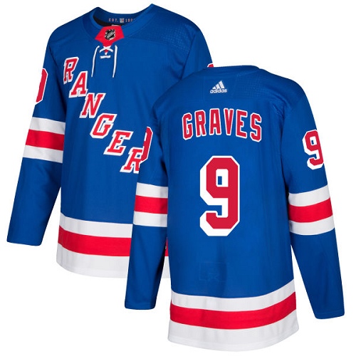 Adidas Rangers #9 Adam Graves Royal Blue Home Authentic Stitched NHL Jersey Adidas Rangers #9 Adam Graves Royal Blue Home Authentic Stitched NHL Jersey