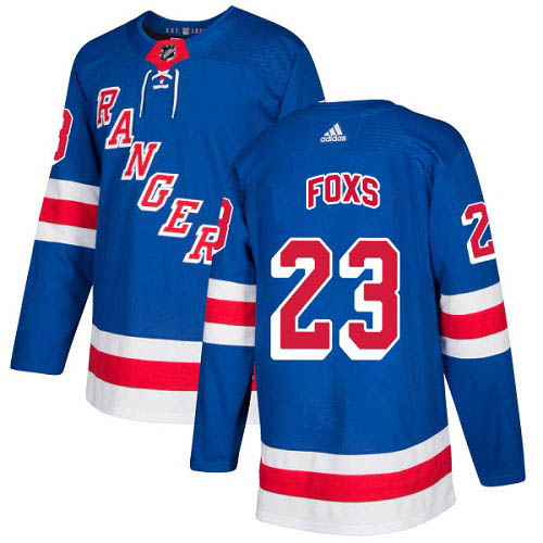 Adidas Rangers #23 Adam Foxs Royal Blue Home Authentic Stitched NHL Jersey Adidas Rangers #23 Adam Foxs Royal Blue Home Authentic Stitched NHL Jersey