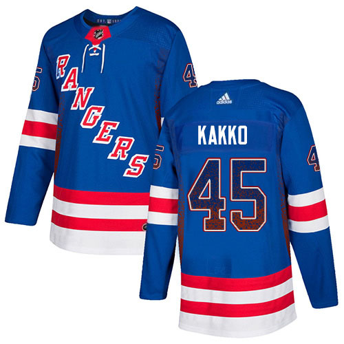 Adidas Rangers #45 Kappo Kakko Royal Blue Home Authentic Drift Fashion Stitched NHL Jersey Adidas Rangers #45 Kappo Kakko Royal Blue Home Authentic Drift Fashion Stitched NHL Jersey