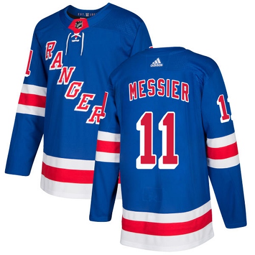 Adidas Rangers #11 Mark Messier Royal Blue Home Authentic Stitched NHL Jersey Adidas Rangers #11 Mark Messier Royal Blue Home Authentic Stitched NHL Jersey