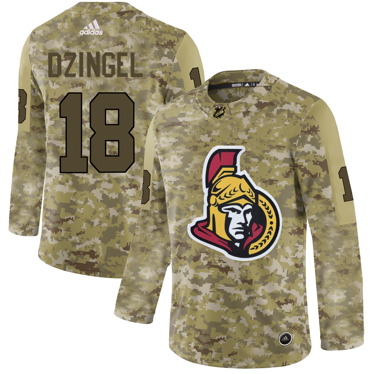 Adidas Senators #18 Ryan Dzingel Camo Authentic Stitched NHL Jersey Adidas Senators #18 Ryan Dzingel Camo Authentic Stitched NHL Jersey
