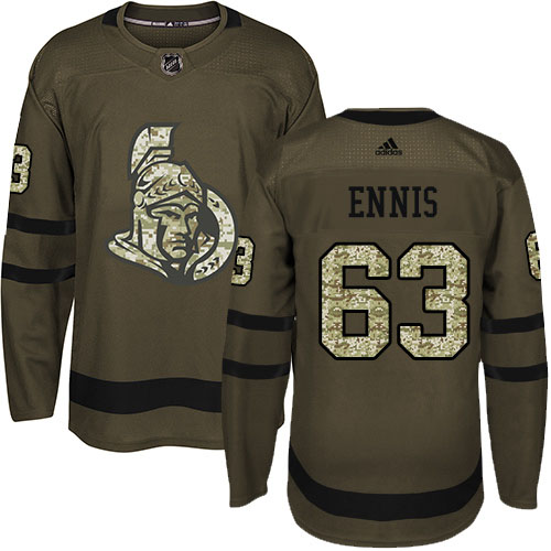Adidas Senators #63 Tyler Ennis Green Salute to Service Stitched NHL Jersey Adidas Senators #63 Tyler Ennis Green Salute to Service Stitched NHL Jersey