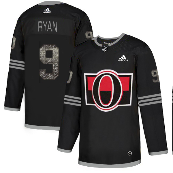 Adidas Senators #9 Bobby Ryan Black_1 Authentic Classic Stitched NHL Jersey Adidas Senators #9 Bobby Ryan Black_1 Authentic Classic Stitched NHL Jersey