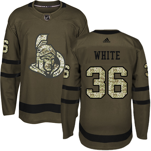 Adidas Senators #36 Colin White Green Salute to Service Stitched NHL Jersey Adidas Senators #36 Colin White Green Salute to Service Stitched NHL Jersey