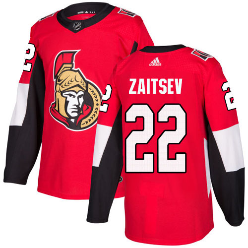 Adidas Senators #22 Nikita Zaitsev Red Home Authentic Stitched NHL Jersey Adidas Senators #22 Nikita Zaitsev Red Home Authentic Stitched NHL Jersey