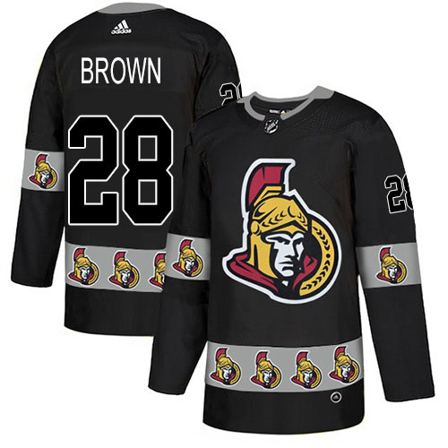 Adidas Senators #28 Connor Brown Black Authentic Team Logo Fashion Stitched NHL Jersey Adidas Senators #28 Connor Brown Black Authentic Team Logo Fashion Stitched NHL Jersey