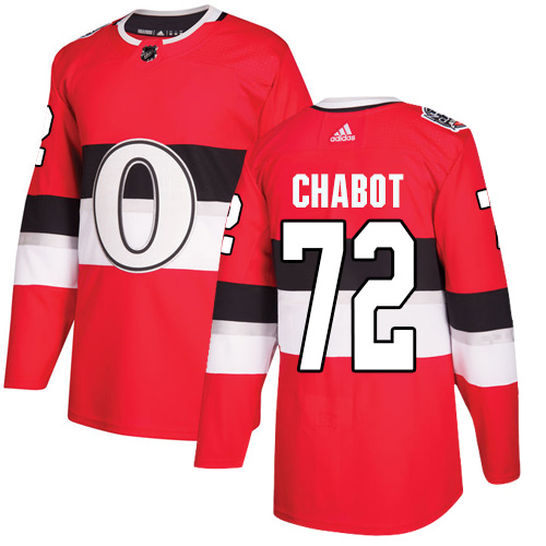 Adidas Senators #72 Thomas Chabot Red Authentic 2017 100 Classic Stitched NHL Jersey Adidas Senators #72 Thomas Chabot Red Authentic 2017 100 Classic Stitched NHL Jersey