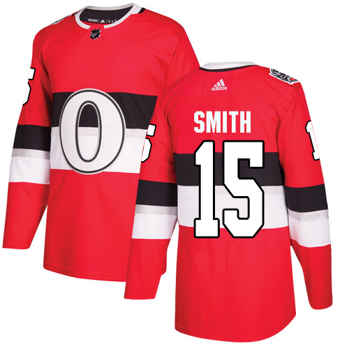 Adidas Senators #15 Zack Smith Red Authentic 2017 100 Classic Stitched NHL Jersey Adidas Senators #15 Zack Smith Red Authentic 2017 100 Classic Stitched NHL Jersey