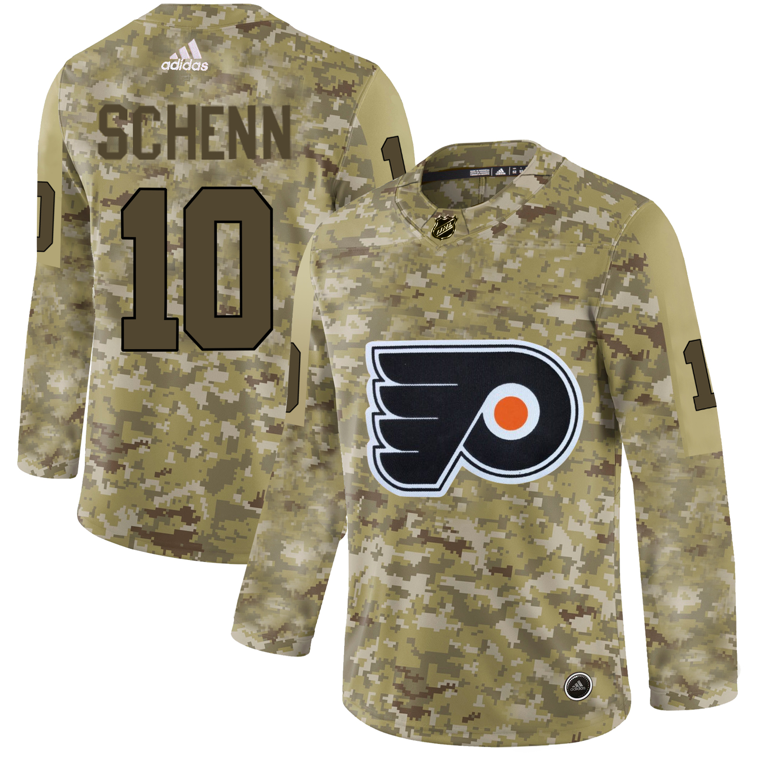 Adidas Flyers #10 Luke Schenn Camo Authentic Stitched NHL Jersey Adidas Flyers #10 Luke Schenn Camo Authentic Stitched NHL Jersey