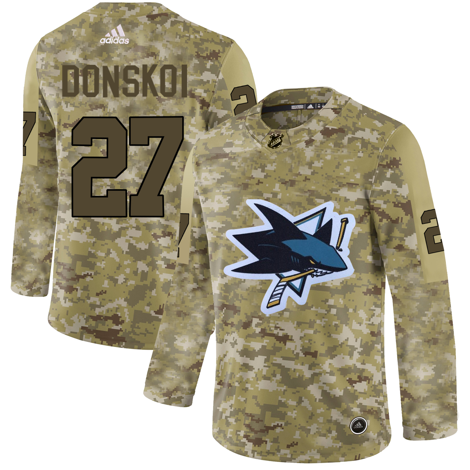 Adidas Sharks #27 Joonas Donskoi Camo Authentic Stitched NHL Jersey Adidas Sharks #27 Joonas Donskoi Camo Authentic Stitched NHL Jersey