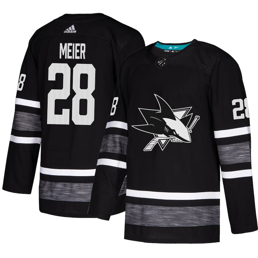 Adidas Sharks #28 Timo Meier Black 2019 All-Star Game Parley Authentic Stitched NHL Jersey Adidas Sharks #28 Timo Meier Black 2019 All-Star Game Parley Authentic Stitched NHL Jersey