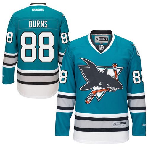 Sharks #88 Brent Burns Teal 25th Anniversary Stitched NHL Jersey Sharks #88 Brent Burns Teal 25th Anniversary Stitched NHL Jersey