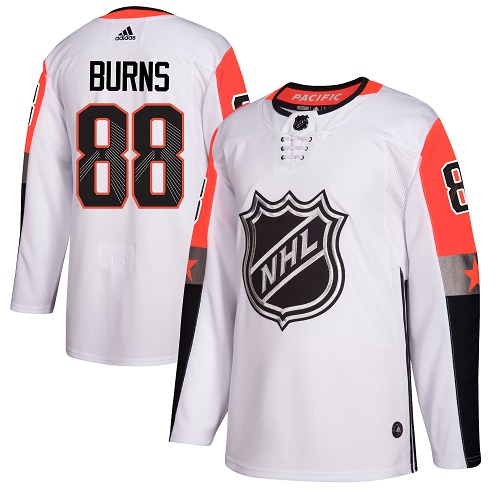 Adidas Sharks #88 Brent Burns White 2018 All-Star Pacific Division Authentic Stitched NHL Jersey Adidas Sharks #88 Brent Burns White 2018 All-Star Pacific Division Authentic Stitched NHL Jersey