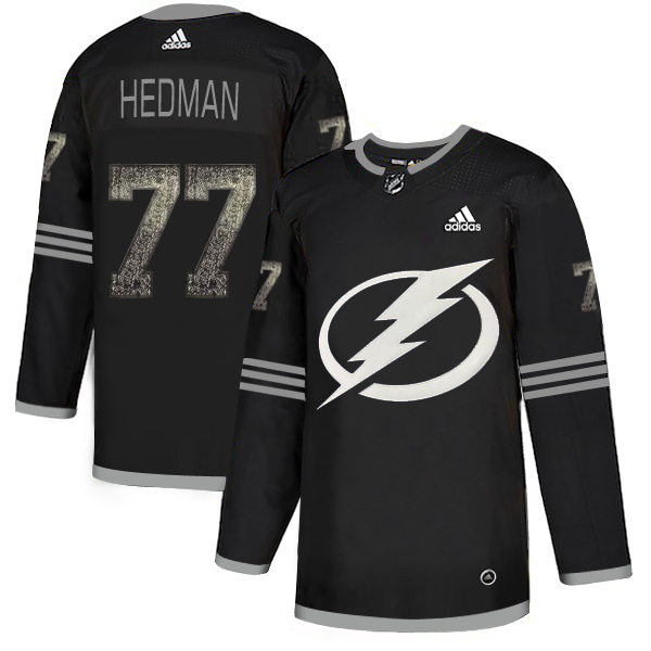 Adidas Lightning #77 Victor Hedman Black Authentic Classic Stitched NHL Jersey Adidas Lightning #77 Victor Hedman Black Authentic Classic Stitched NHL Jersey