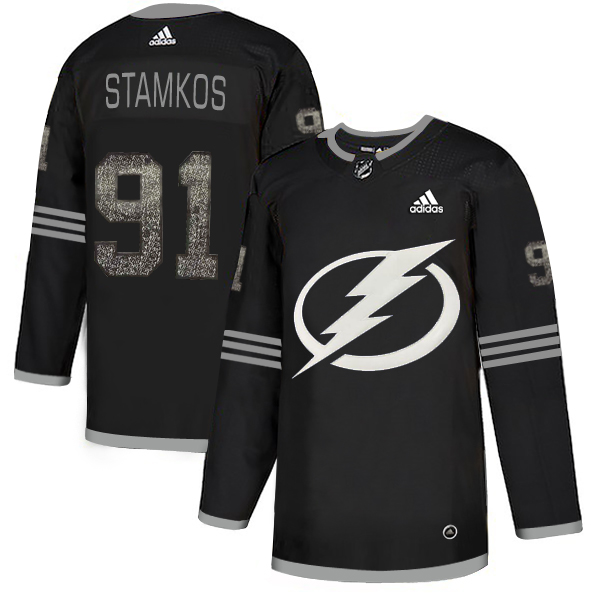 Adidas Lightning #91 Steven Stamkos Black Authentic Classic Stitched NHL Jersey Adidas Lightning #91 Steven Stamkos Black Authentic Classic Stitched NHL Jersey