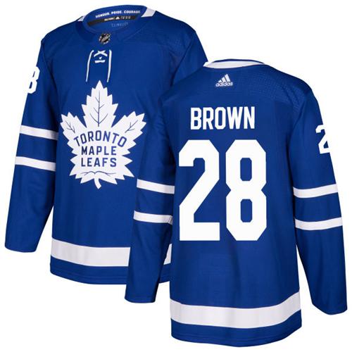 Adidas Maple Leafs #28 Connor Brown Blue Home Authentic Stitched NHL Jersey Adidas Maple Leafs #28 Connor Brown Blue Home Authentic Stitched NHL Jersey