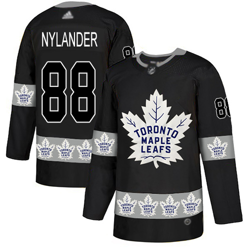 Adidas Maple Leafs #88 William Nylander Black Authentic Team Logo Fashion Stitched NHL Jersey Adidas Maple Leafs #88 William Nylander Black Authentic Team Logo Fashion Stitched NHL Jersey