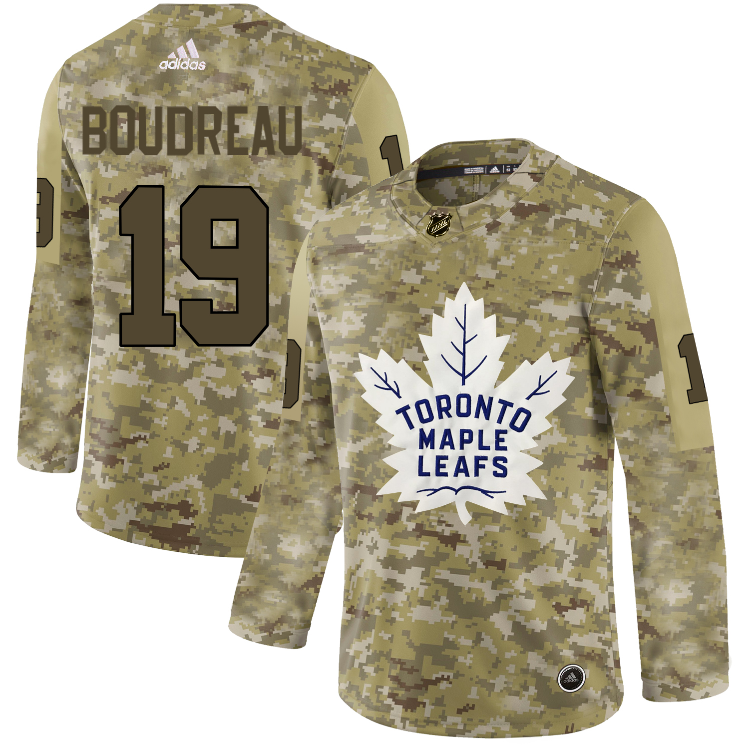 Adidas Maple Leafs #19 Bruce Boudreau Camo Authentic Stitched NHL Jersey Adidas Maple Leafs #19 Bruce Boudreau Camo Authentic Stitched NHL Jersey