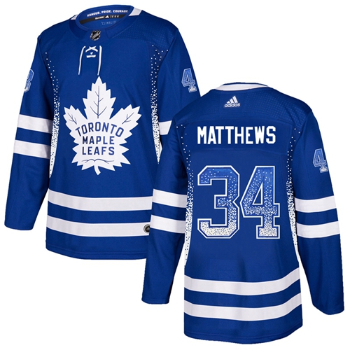 Adidas Maple Leafs #34 Auston Matthews Blue Home Authentic Drift Fashion Stitched NHL Jersey Adidas Maple Leafs #34 Auston Matthews Blue Home Authentic Drift Fashion Stitched NHL Jersey