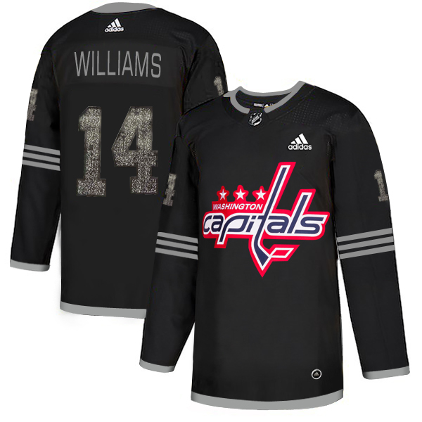 Adidas Capitals #14 Justin Williams Black Authentic Classic Stitched NHL Jersey Adidas Capitals #14 Justin Williams Black Authentic Classic Stitched NHL Jersey