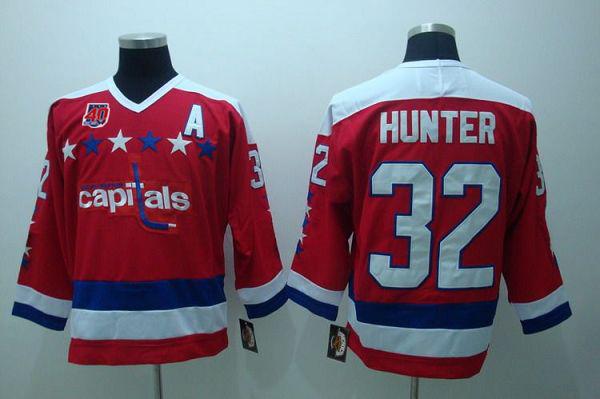 Capitals #32 Hunter Red CCM Throwback 40th Anniversary Stitched NHL Jersey Capitals #32 Hunter Red CCM Throwback 40th Anniversary Stitched NHL Jersey