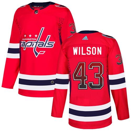 Adidas Capitals #43 Tom Wilson Red Home Authentic Drift Fashion Stitched NHL Jersey Adidas Capitals #43 Tom Wilson Red Home Authentic Drift Fashion Stitched NHL Jersey