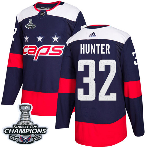 Adidas Capitals #32 Dale Hunter Navy Authentic 2018 Stadium Series Stanley Cup Final Champions Stitched NHL Jersey Adidas Capitals #32 Dale Hunter Navy Authentic 2018 Stadium Series Stanley Cup Final Champions Stitched NHL Jersey