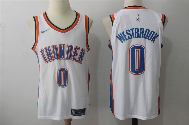 Men's Nike Oklahoma City Thunder #13 Paul George White Stitched NBA Jersey Men's Nike Oklahoma City Thunder #13 Paul George White Stitched NBA Jersey
