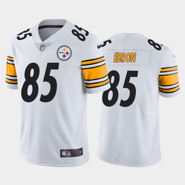 Men's Pittsburgh Steelers #85 Eric Ebron White NFL Vapor Untouchable Limited Stitched Jersey Men's Pittsburgh Steelers #85 Eric Ebron White NFL Vapor Untouchable Limited Stitched Jersey
