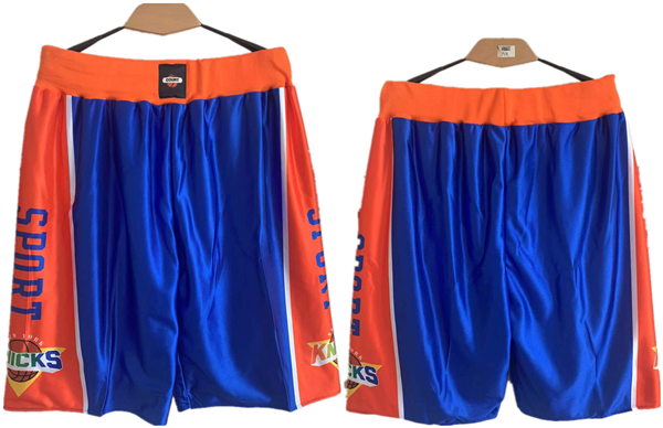 New Yok Knicks Blue Shorts (Run Small) New Yok Knicks Blue Shorts (Run Small)