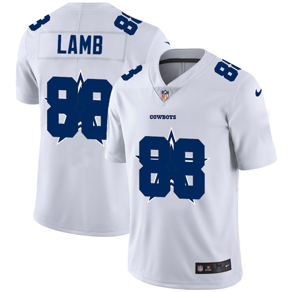 Men's Dallas Cowboys #88 CeeDee Lamb White NFL Stitched Jersey Men's Dallas Cowboys #88 CeeDee Lamb White NFL Stitched Jersey