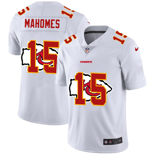 Men's Kansas City Chiefs #15 Patrick Mahomes White NFL Stitched Jersey Men's Kansas City Chiefs #15 Patrick Mahomes White NFL Stitched Jersey