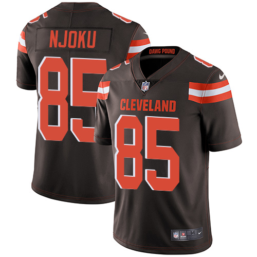 Nike Browns #85 David Njoku Brown Team Color Men's Stitched NFL Vapor Untouchable Limited Jersey Nike Browns #85 David Njoku Brown Team Color Men's Stitched NFL Vapor Untouchable Limited Jersey