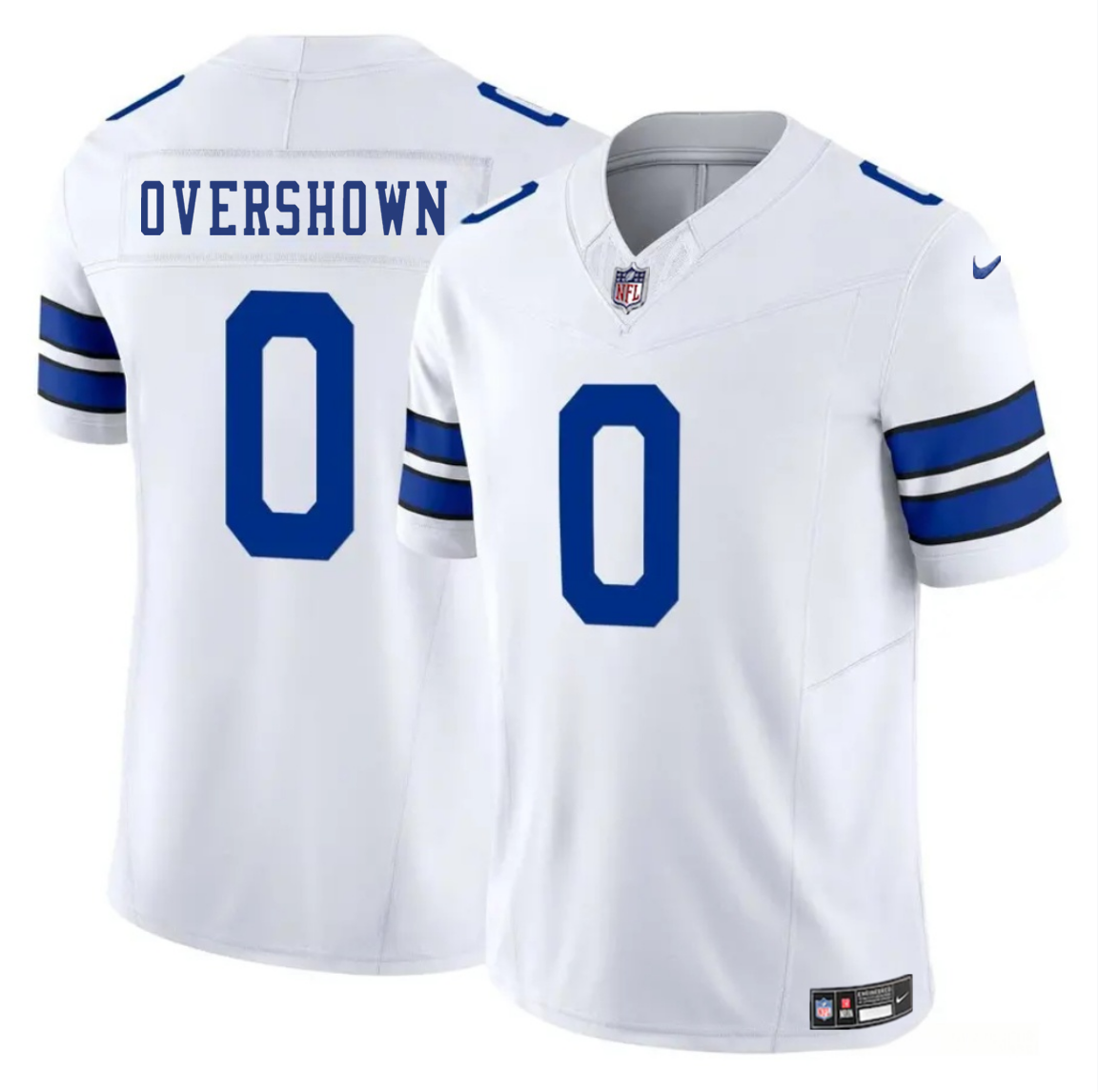 Men's Dallas Cowboys #0 DeMarvion Overshown White 2025 F.U.S.E Vapor Untouchable Limited Stitched Football Jersey Men's Dallas Cowboys #0 DeMarvion Overshown White 2025 F.U.S.E Vapor Untouchable Limited Stitched Football Jersey