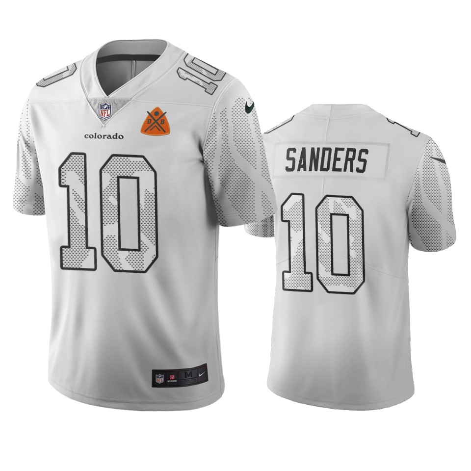 Denver Broncos #10 Emmanuel Sanders White Vapor Limited City Edition NFL Jersey Denver Broncos #10 Emmanuel Sanders White Vapor Limited City Edition NFL Jersey