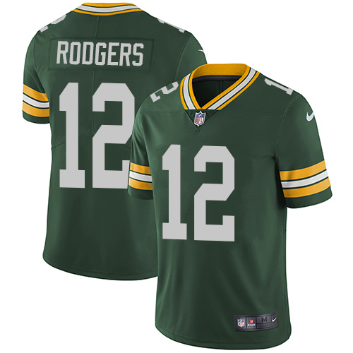 Nike Packers #12 Aaron Rodgers Green Team Color Men's Stitched NFL Vapor Untouchable Limited Jersey Nike Packers #12 Aaron Rodgers Green Team Color Men's Stitched NFL Vapor Untouchable Limited Jersey