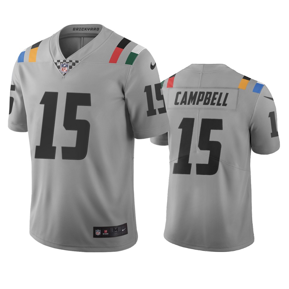 Indianapolis Colts #15 Parris Campbell Gray Vapor Limited City Edition NFL Jersey Indianapolis Colts #15 Parris Campbell Gray Vapor Limited City Edition NFL Jersey