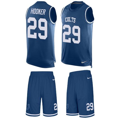 Nike Colts #29 Malik Hooker Royal Blue Team Color Men's Stitched NFL Limited Tank Top Suit Jersey Nike Colts #29 Malik Hooker Royal Blue Team Color Men's Stitched NFL Limited Tank Top Suit Jersey
