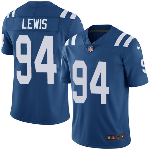 Nike Colts #94 Tyquan Lewis Royal Blue Team Color Men's Stitched NFL Vapor Untouchable Limited Jersey Nike Colts #94 Tyquan Lewis Royal Blue Team Color Men's Stitched NFL Vapor Untouchable Limited Jersey