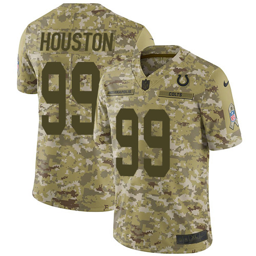 Nike Colts #99 Justin Houston Camo Men's Stitched NFL Limited 2018 Salute To Service Jersey Nike Colts #99 Justin Houston Camo Men's Stitched NFL Limited 2018 Salute To Service Jersey