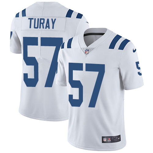 Nike Colts #57 Kemoko Turay White Men's Stitched NFL Vapor Untouchable Limited Jersey Nike Colts #57 Kemoko Turay White Men's Stitched NFL Vapor Untouchable Limited Jersey