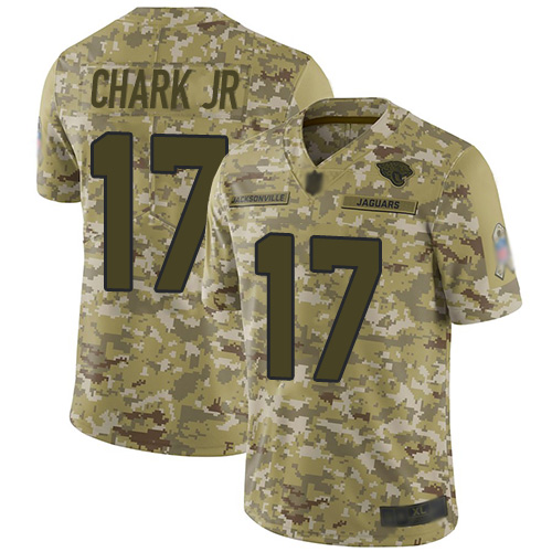 Nike Jaguars #17 DJ Chark Jr Camo Men's Stitched NFL Limited 2018 Salute To Service Jersey Nike Jaguars #17 DJ Chark Jr Camo Men's Stitched NFL Limited 2018 Salute To Service Jersey